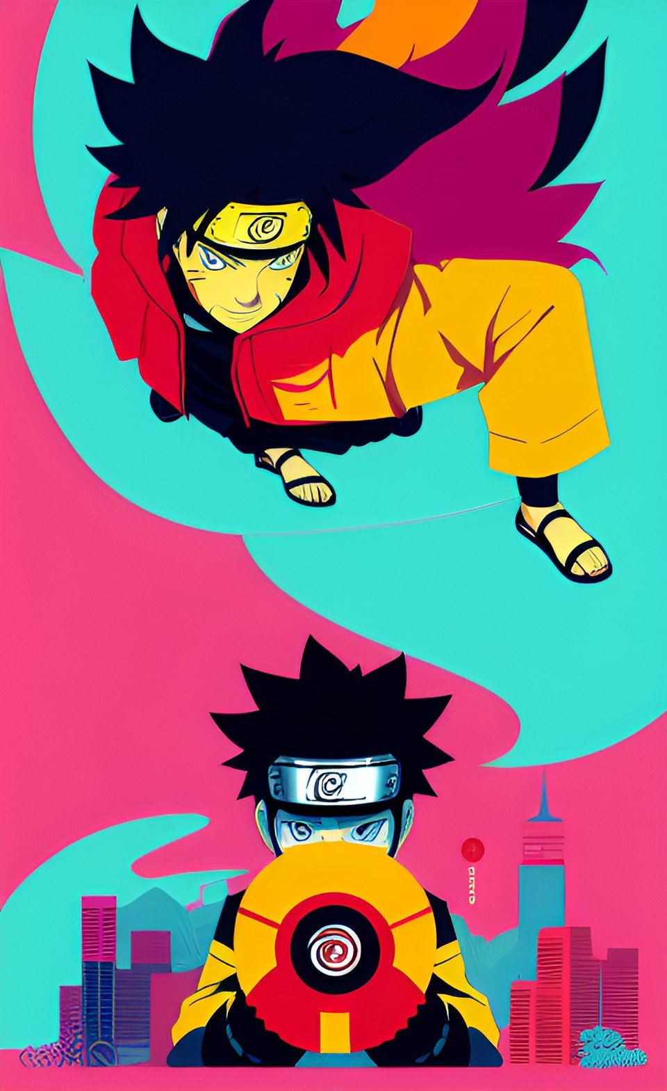 Minimalist Anime Character Wallpaper | Wallpaper