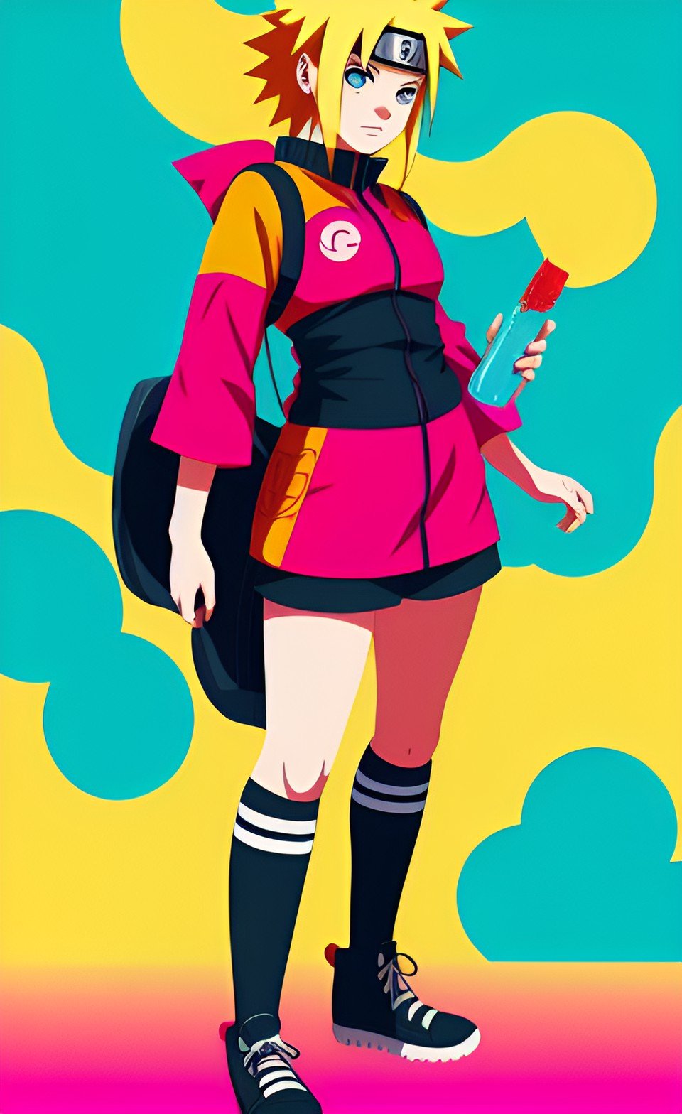 Minimalist Anime Character Wallpaper | Wallpaper Inspiration