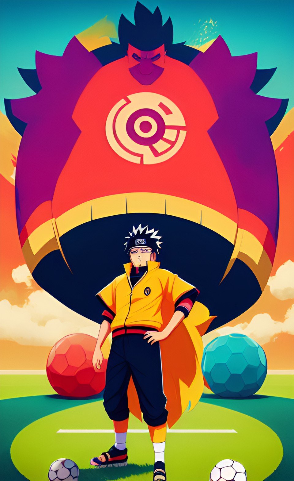 Minimalist Anime Character Wallpaper | Wallpaper