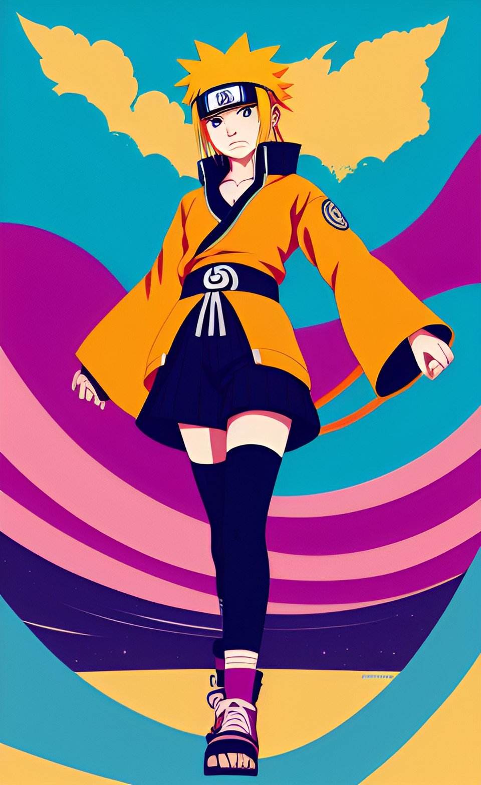 Anime Art Background Perfect for Your Feed
