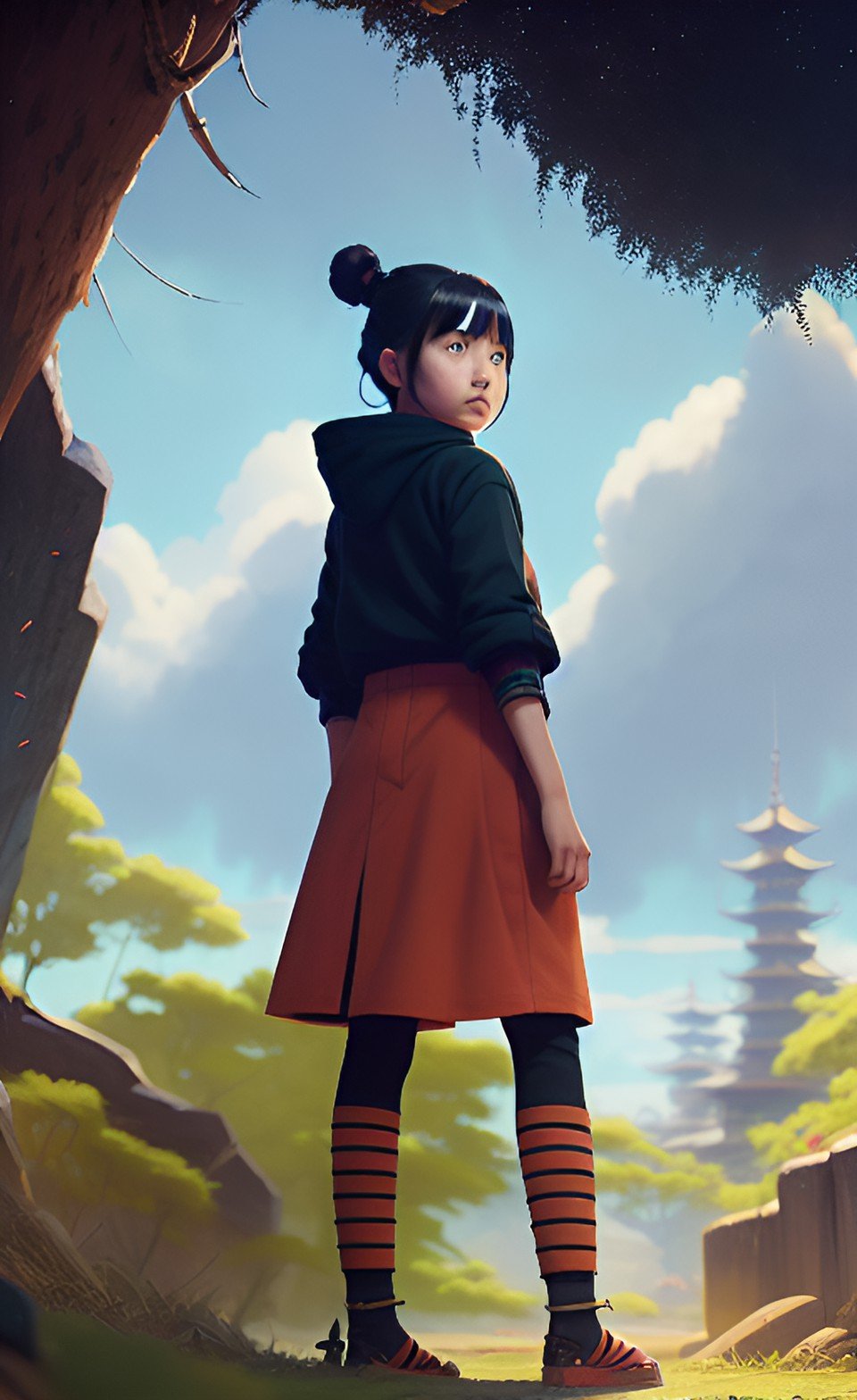 Anime Art Background Perfect for Your Feed