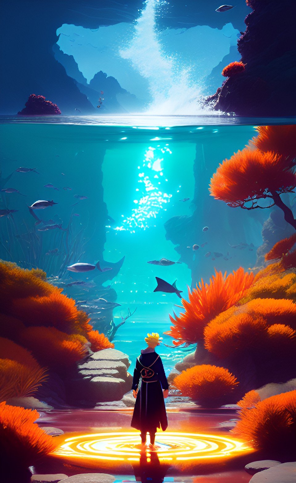 Saving This Anime Art Background for Later