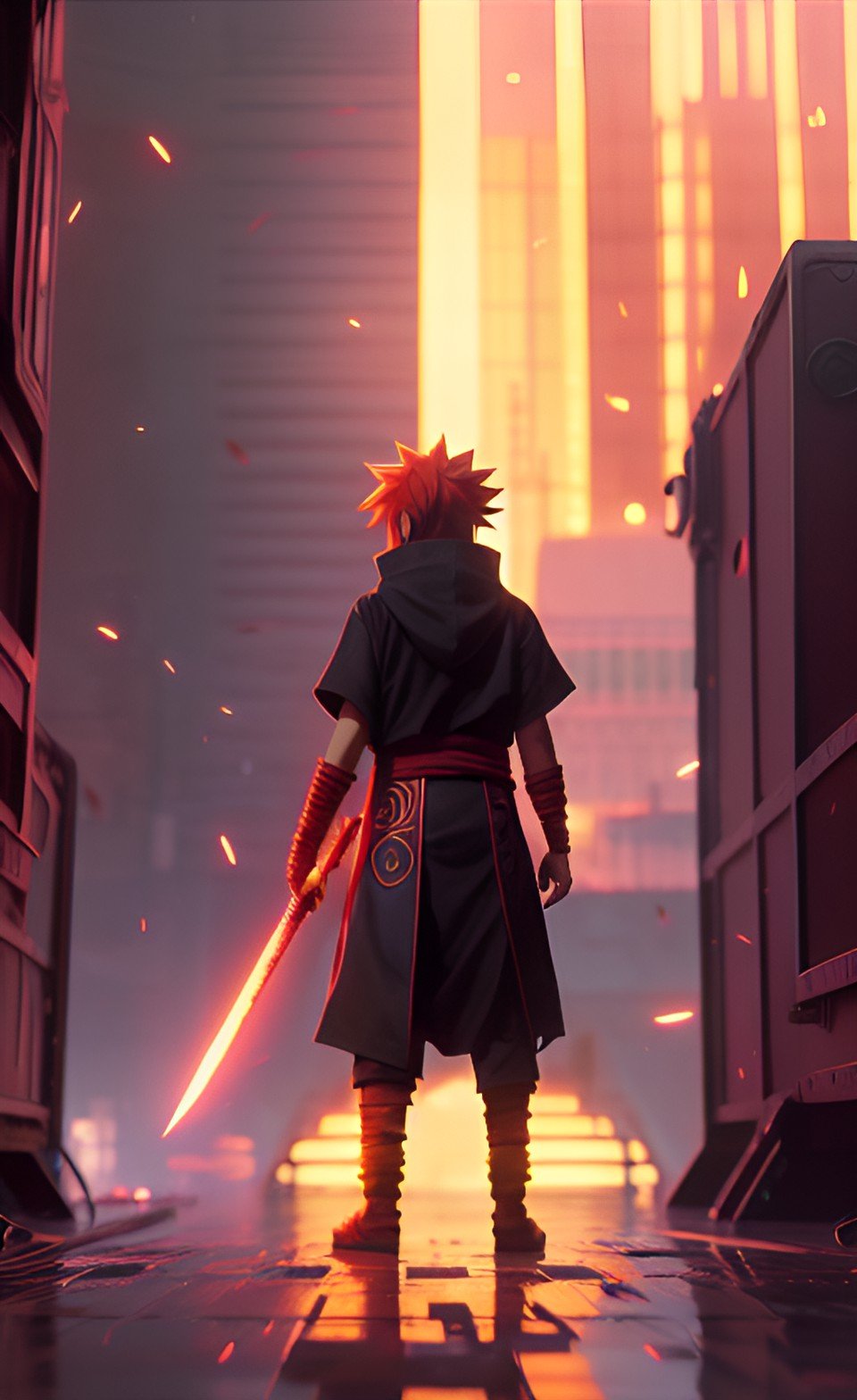Minimalist Manga Background | Wallpaper Inspiration