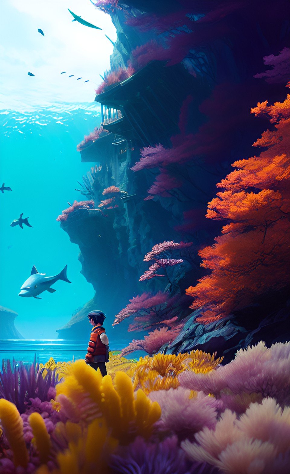 Can't Get Over This Anime Art Background