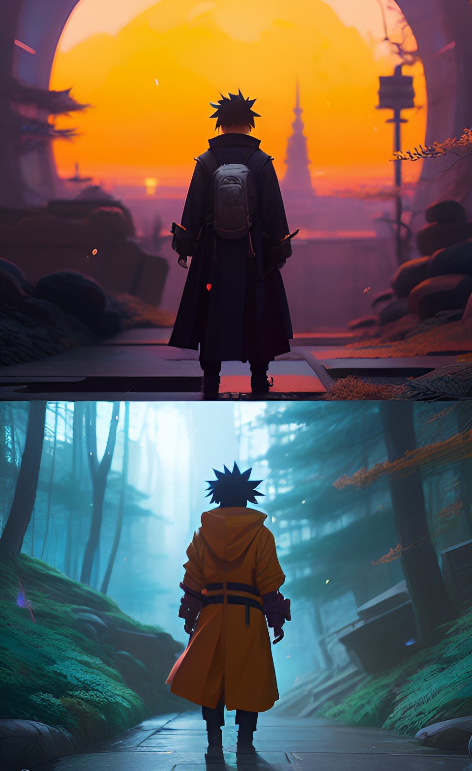 Stunning Manga Background | Wallpaper