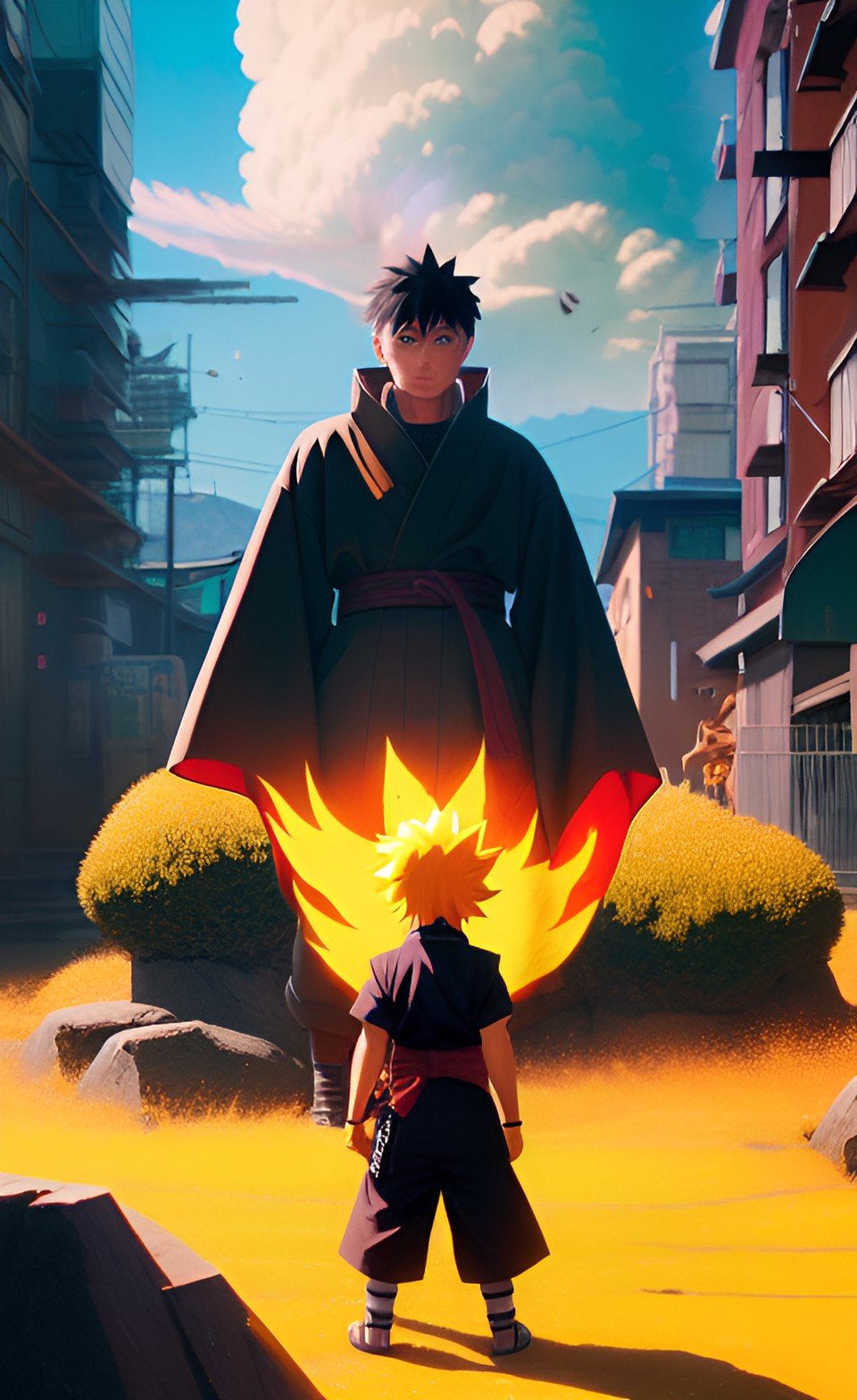 Crisp Manga Background for Daily Inspiration