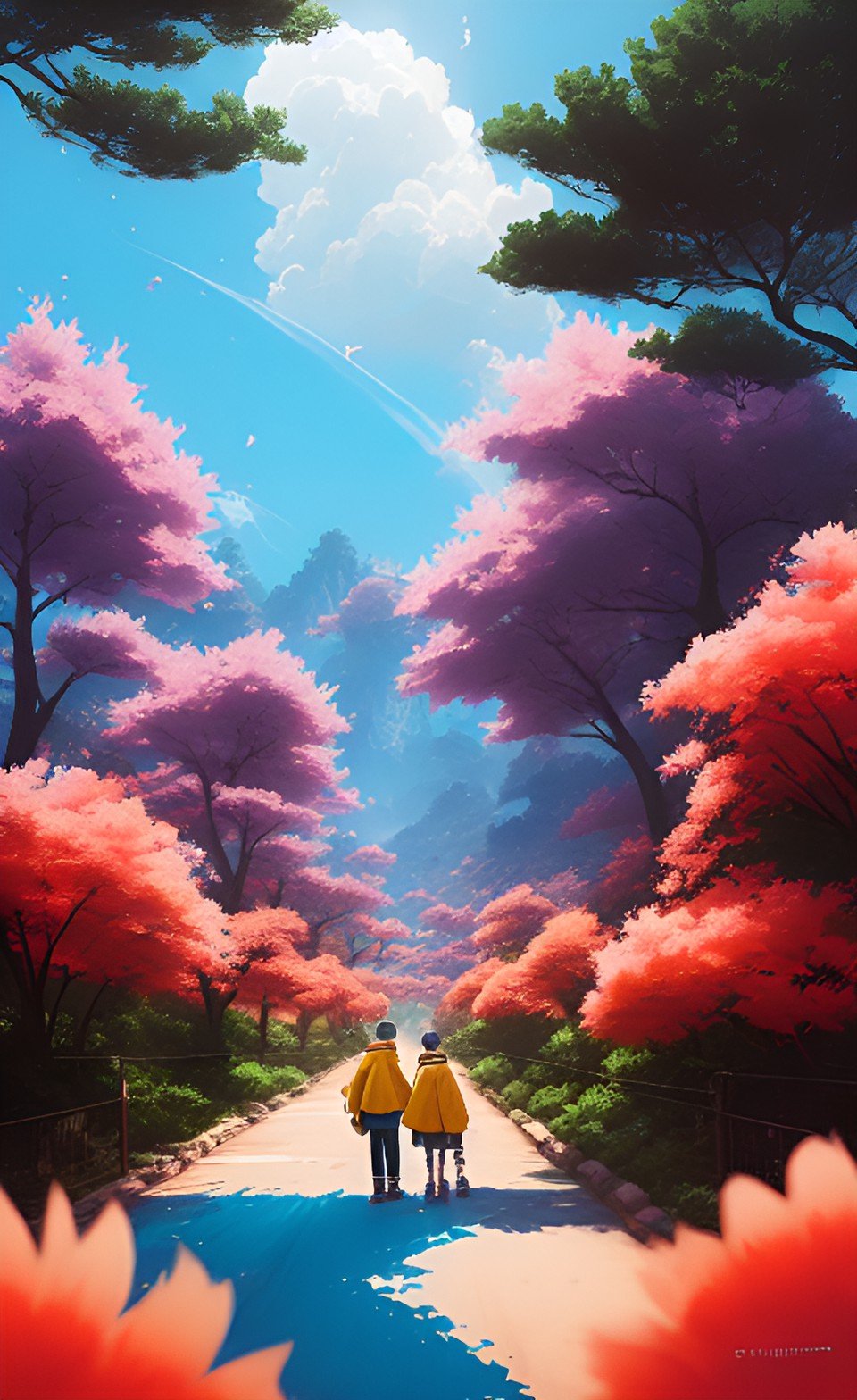 Crisp Anime Art Background for Daily Inspiration