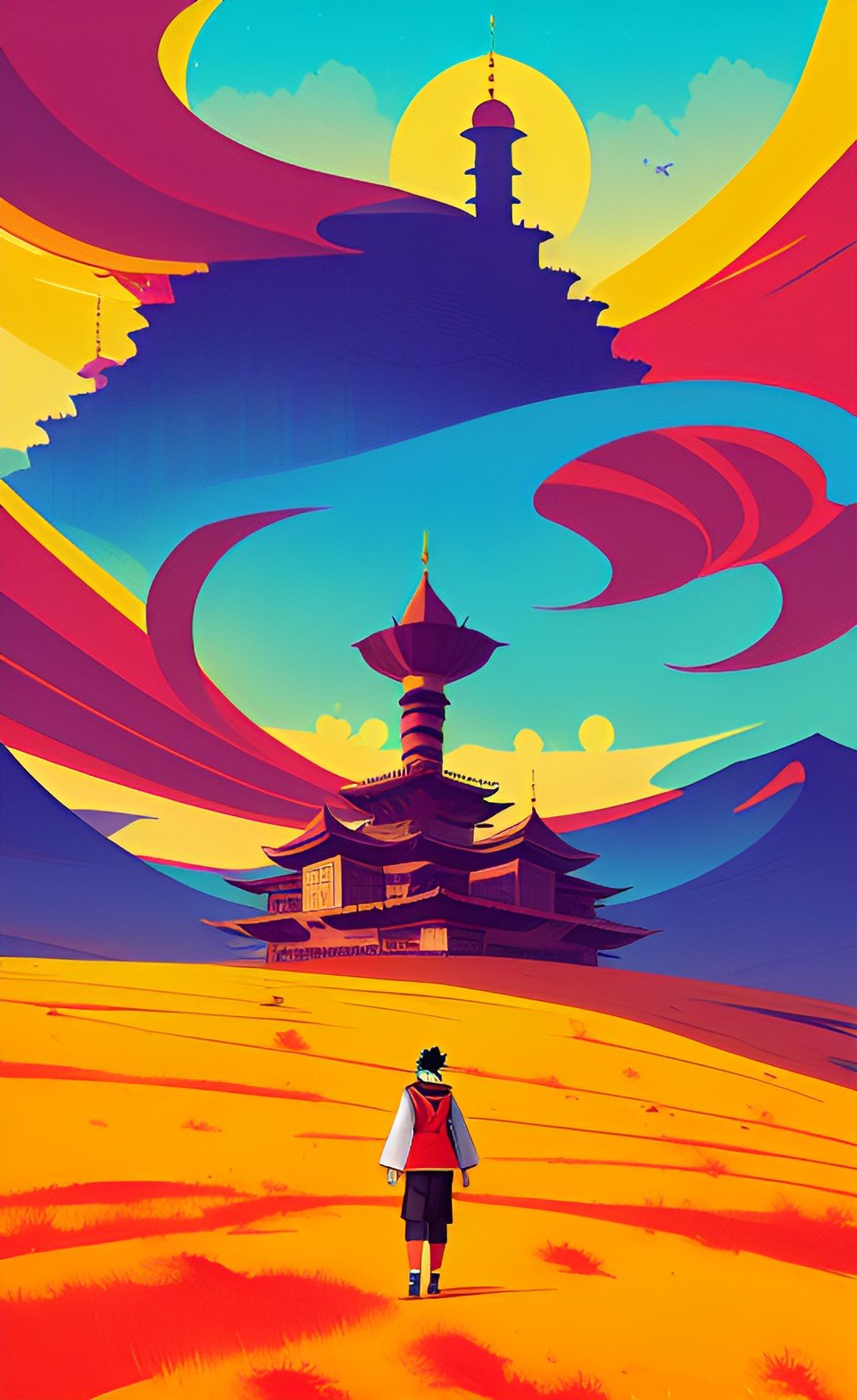 Saving This Anime Art Background for Later