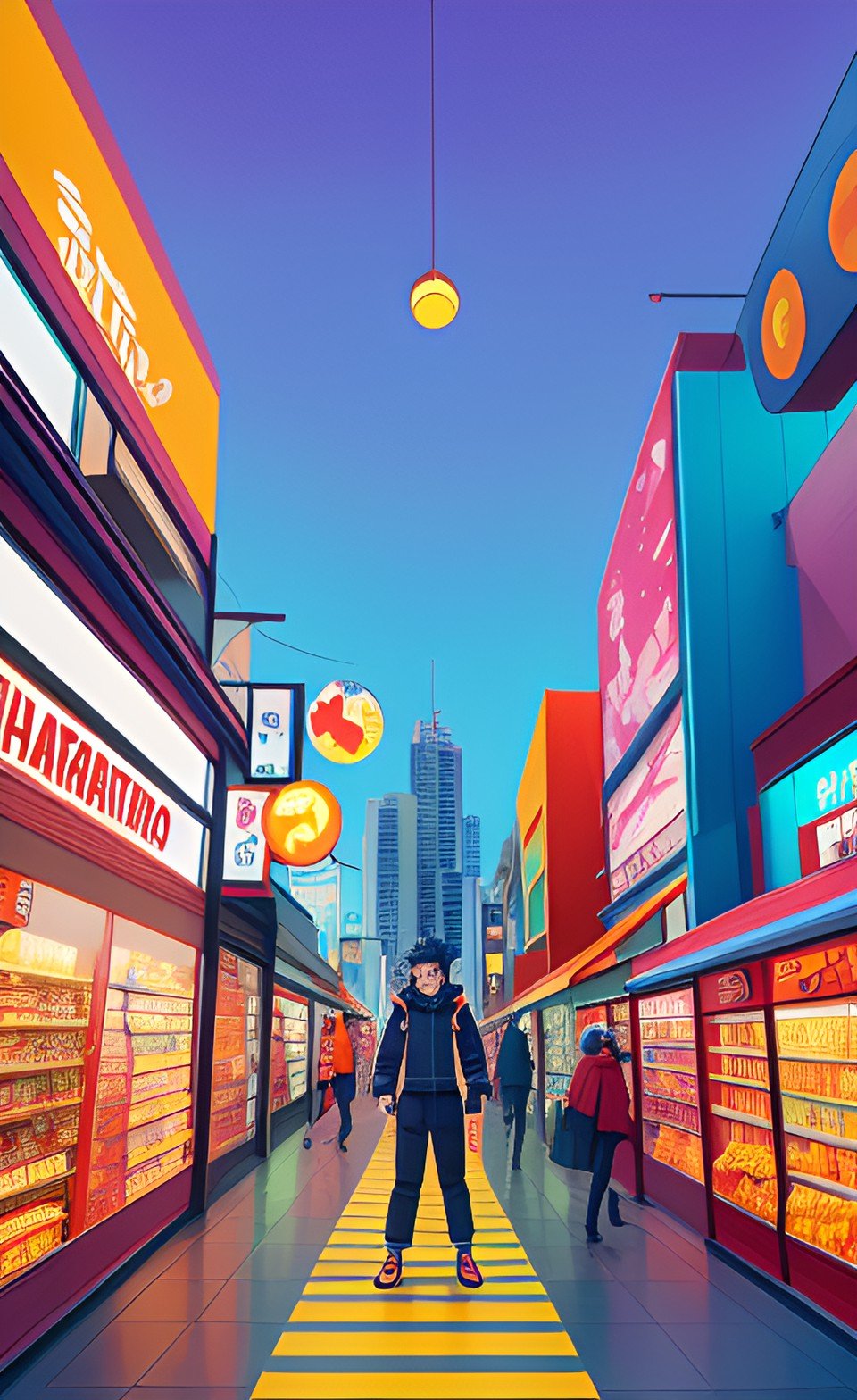 Minimalist Anime Character Wallpaper | Wallpaper Inspiration