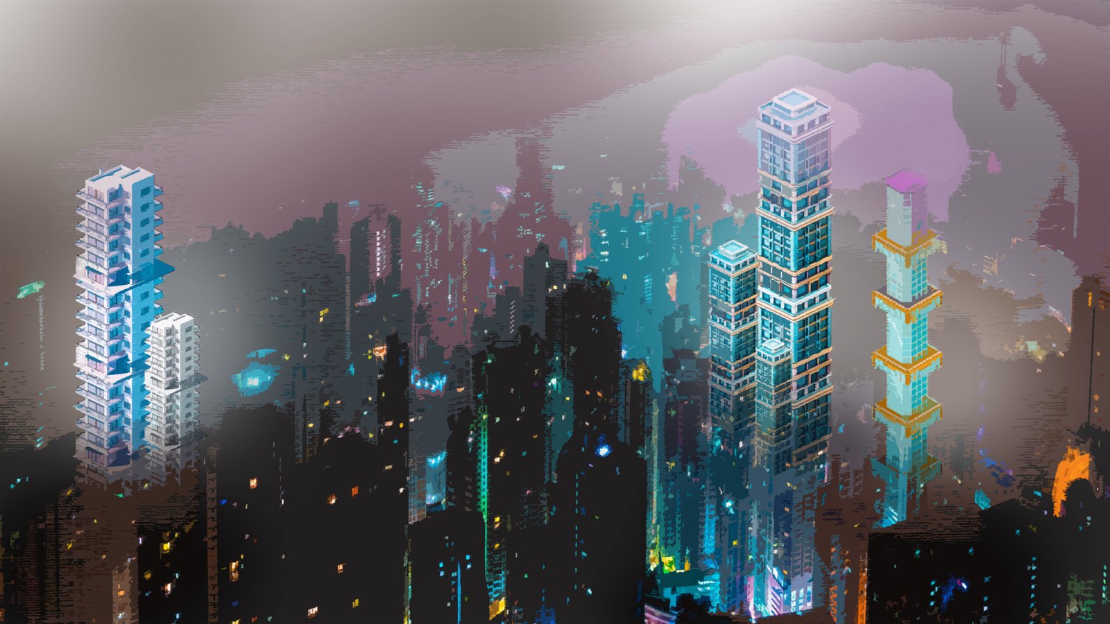 Mesmerizing Neon Background | Wallpaper