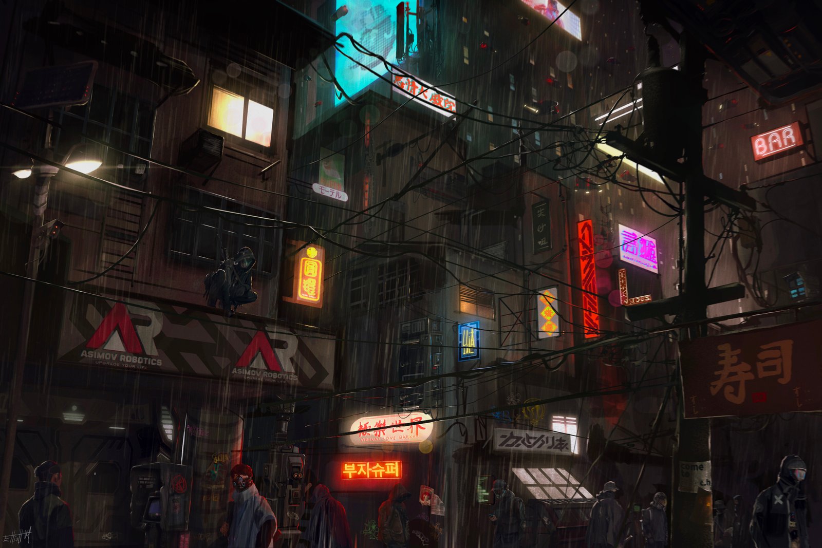 This Neon Wallpaper Is Everything