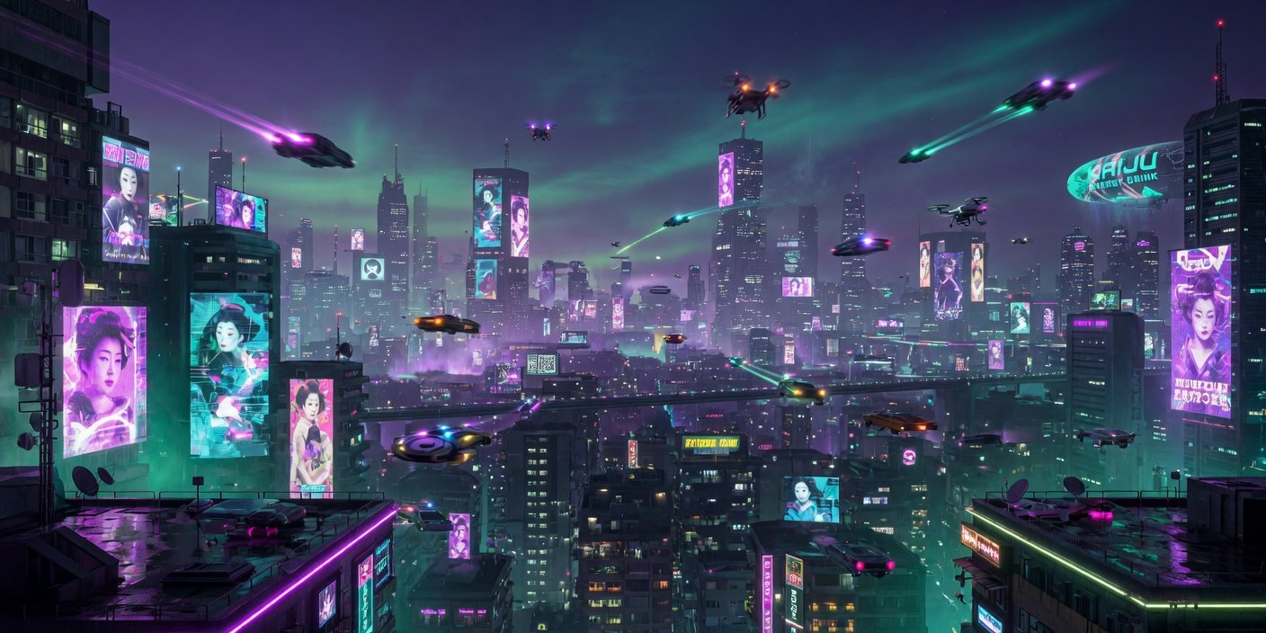 Striking Sci-Fi Background | Wallpaper