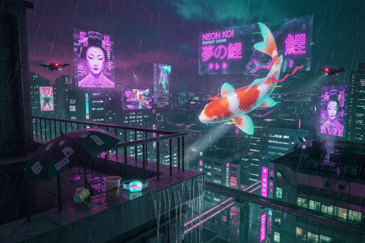 Can't Get Over This Neon Wallpaper
