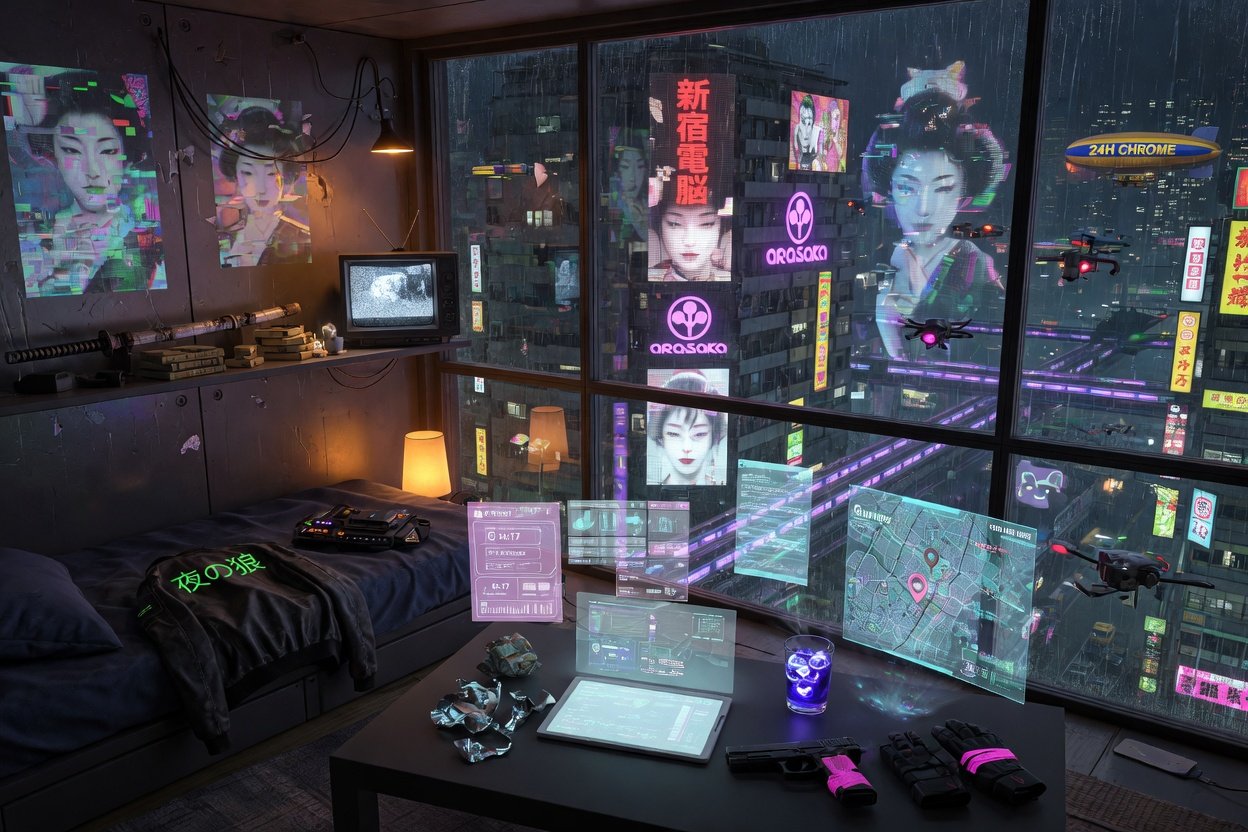 Obsessed With This Cyberpunk City