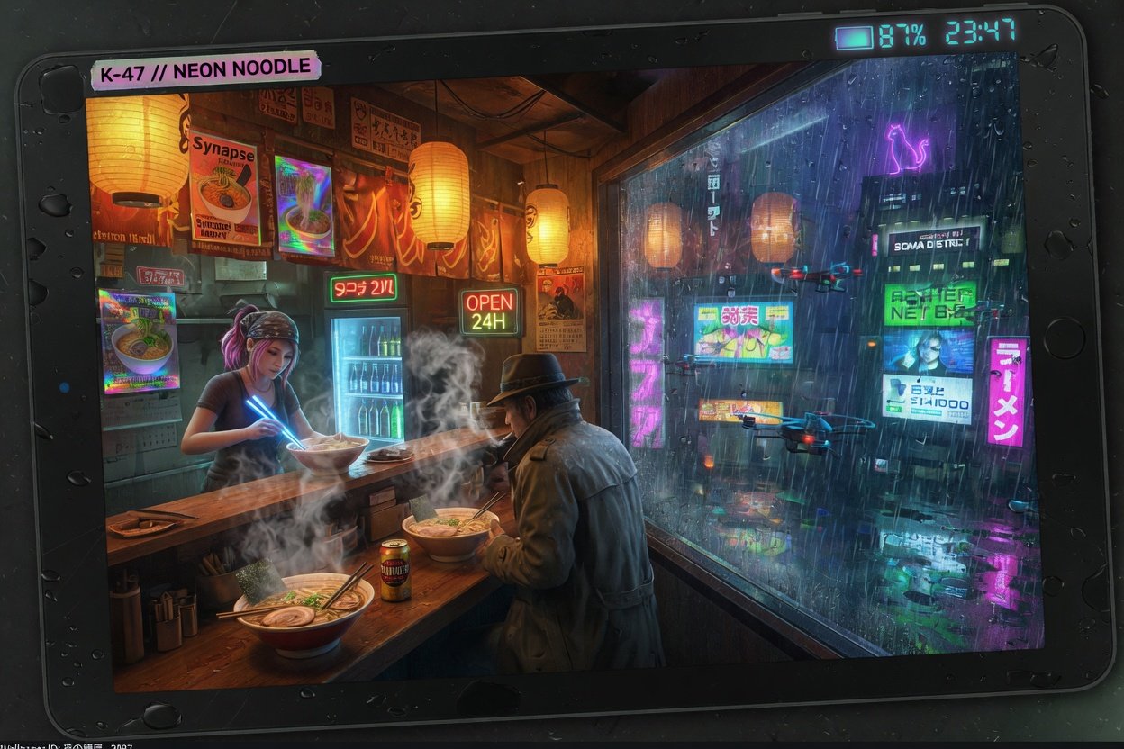 You Need to See This Cyberpunk Wallpaper