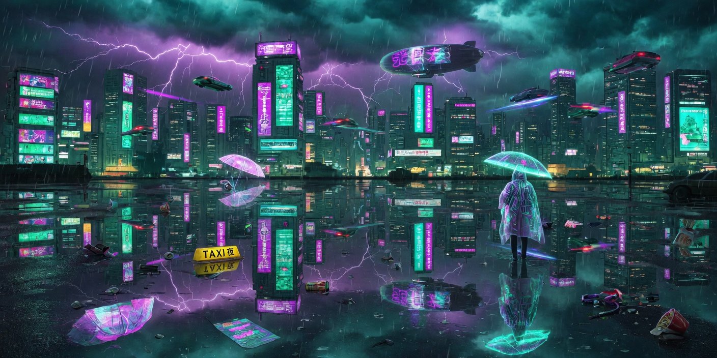 This Cyberpunk Wallpaper Is Going Viral