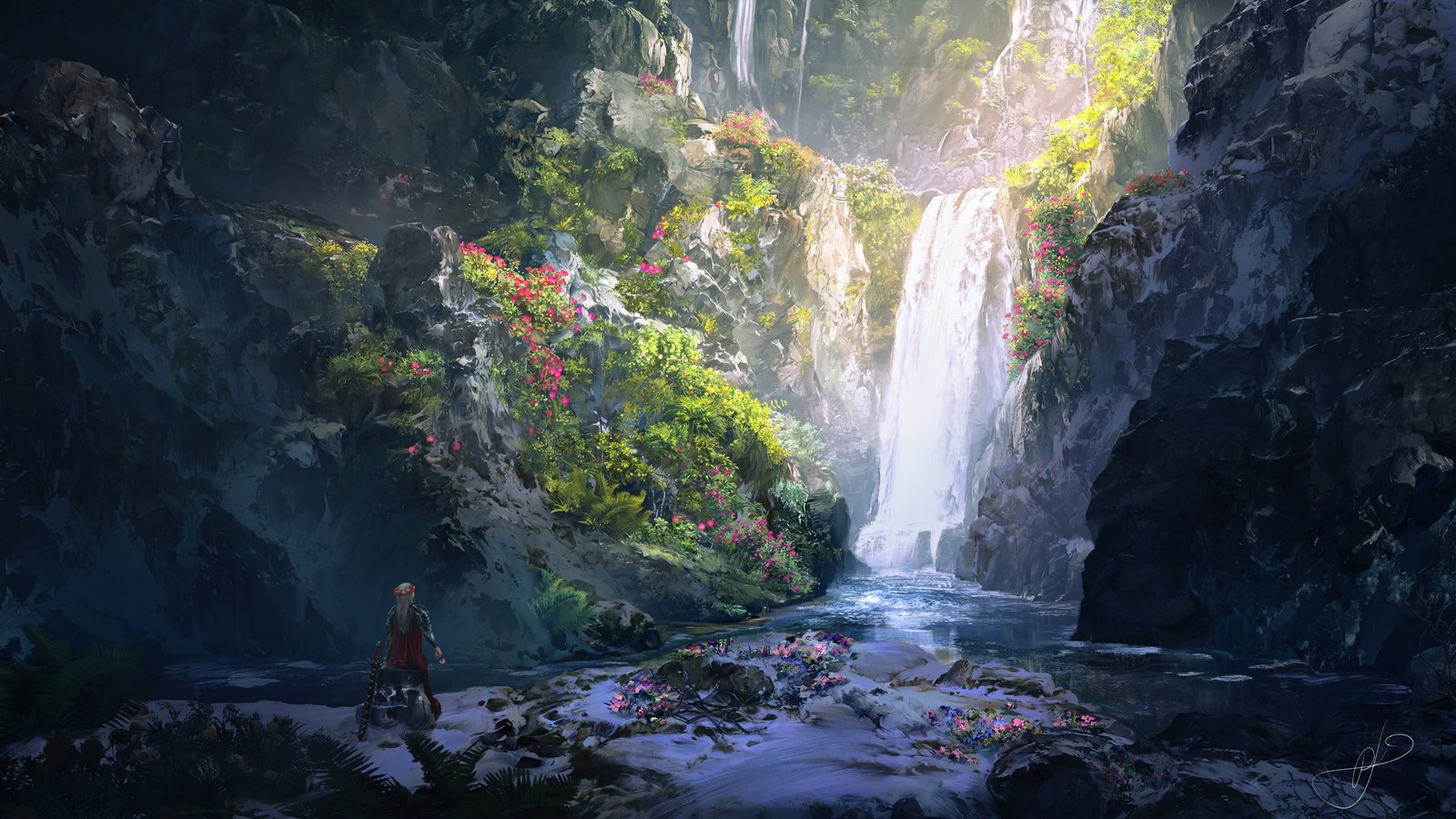 Magical Epic Fantasy Background