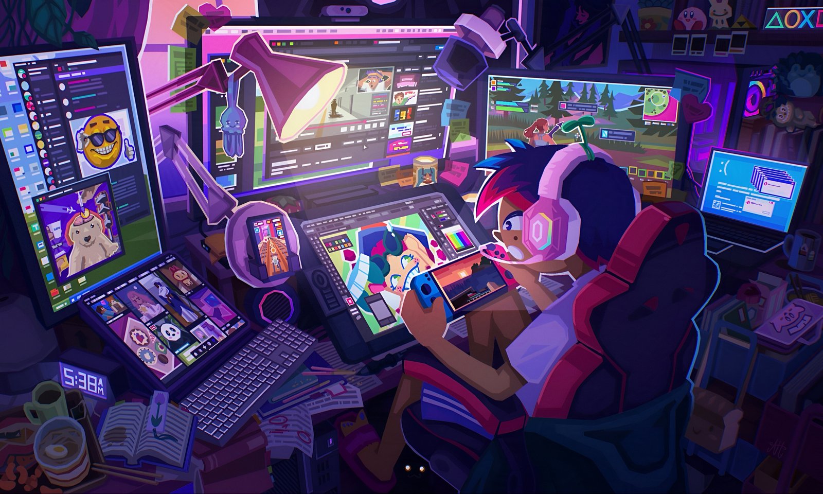 Cool Game Art Wallpaper Image