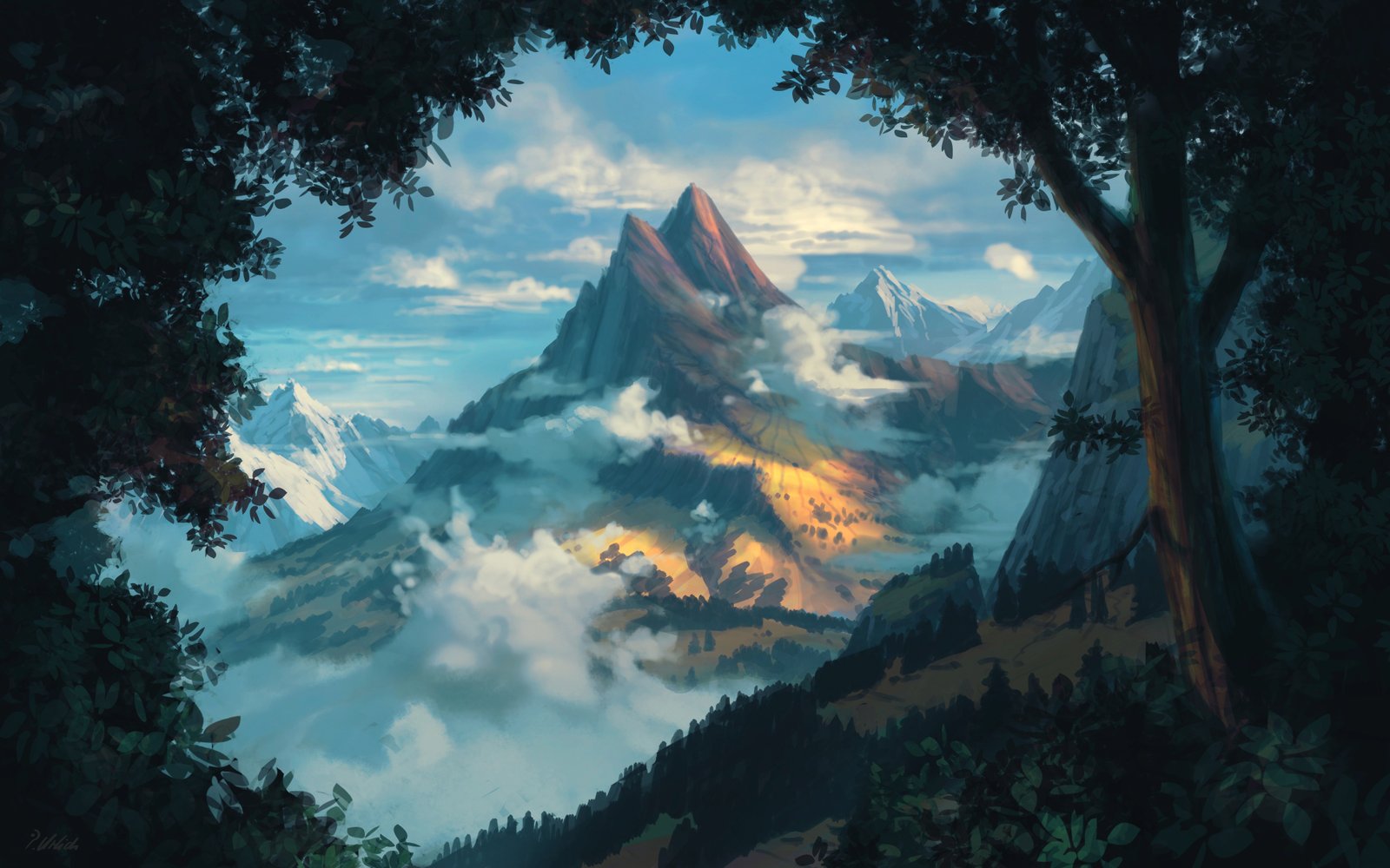 Breathtaking Landscape Wallpaper Design